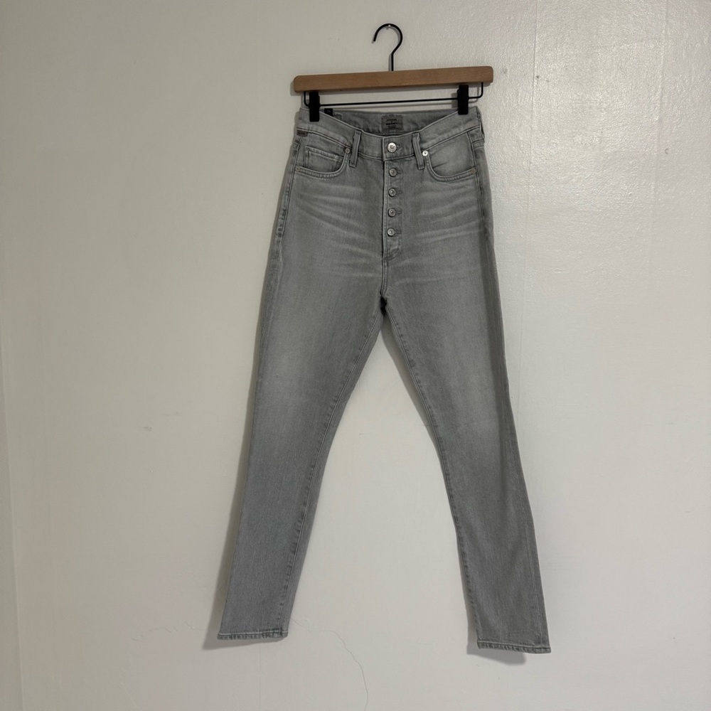 Citizens of Humanity Olivia Exposed Button Jeans Size 25